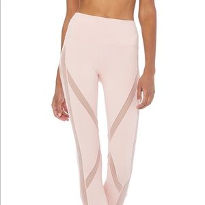 High waist laced legging